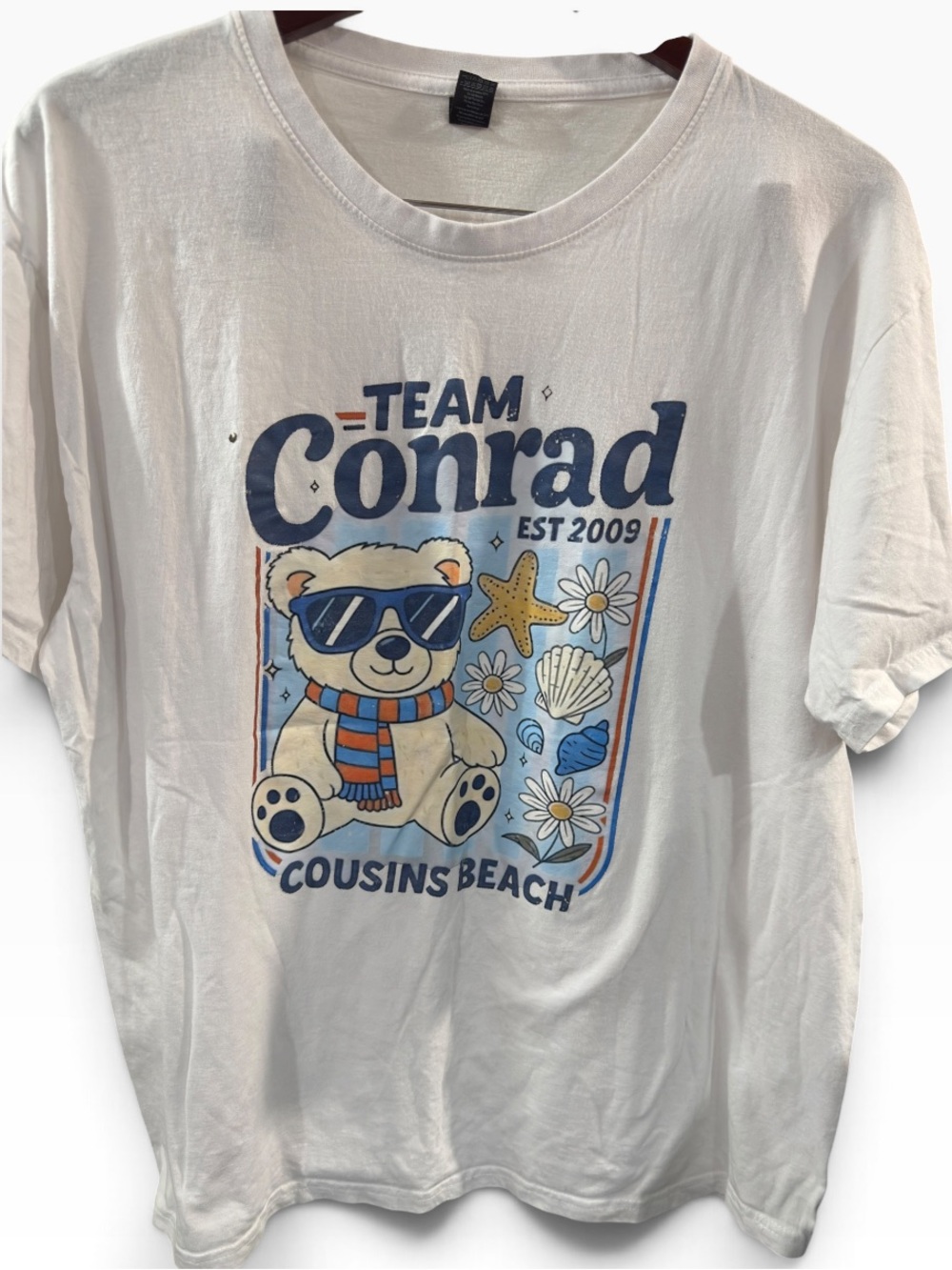 The Summer I Turned Pretty Team Conrad White Graphic Tee - Cousins Beach